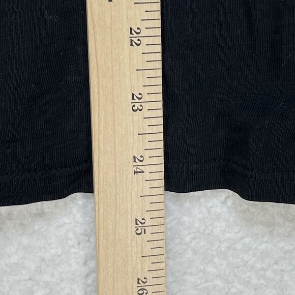 Nation Peruvian Cotton Womens Medium Bishop Sleeve Black With Wrist Buttons - Picture 4 of 6